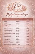 Pedicure manicure wenkbrauwen ZAANDAM, Ophalen, Nieuw, Gehele gezicht