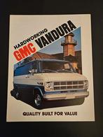 Brochure GMC Vandura 1982 USA, Ophalen of Verzenden, Zo goed als nieuw, Overige merken