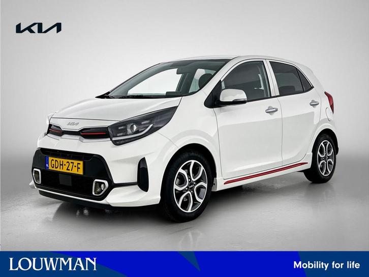 Kia Picanto 1.0 DPI GT-Line | Leder | climate control | Came, Auto's, Kia, Bedrijf, Te koop, Picanto, ABS, Achteruitrijcamera
