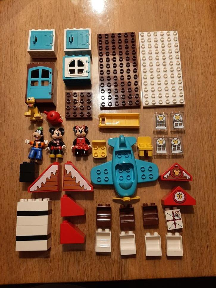 Lego Duplo Mickey Mouse vakantiehuisje compleet!, Kinderen en Baby's, Speelgoed | Duplo en Lego, Zo goed als nieuw, Duplo, Complete set