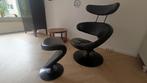 Stokke Varier Peel leder, Huis en Inrichting, Fauteuils, Ophalen, Gebruikt, Minder dan 75 cm, Hout