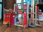 Playmobil Brandweerkazerne 9462 met boekje, Kinderen en Baby's, Speelgoed | Playmobil, Ophalen of Verzenden, Gebruikt, Complete set