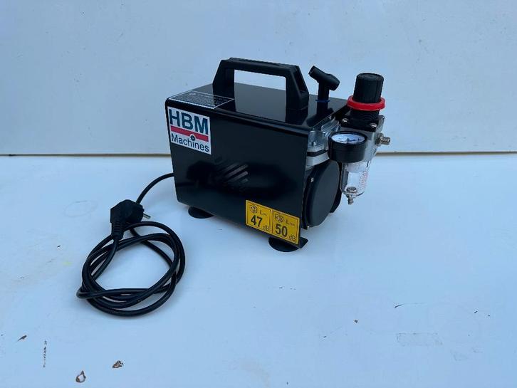 Airbrush-set incl. compressor en toebehoren, Hobby en Vrije tijd, Modelbouw | Overige, Nieuw, Groter dan 1:32, Ophalen