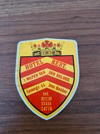 2045 Hotel 't Wapen van Den Helder Vintage Sticker, Verzamelen, Stickers, Ophalen of Verzenden