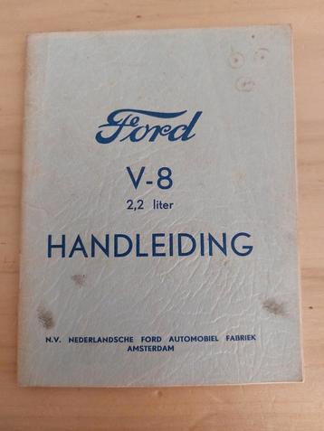 Ford V8 2.2L Handleiding 1948 - Uitstekend! beschikbaar voor biedingen