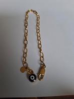 Armband met turks oog nazar, Sieraden, Tassen en Uiterlijk, Ophalen of Verzenden, Zo goed als nieuw, Zilver