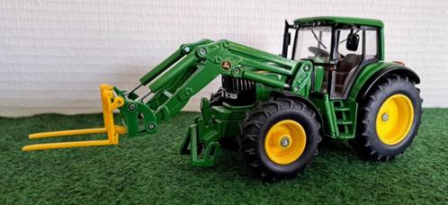 Siku Farmer 3652 John Deere 6820 met voorlader, Hobby en Vrije tijd, Modelauto's | 1:32, Zo goed als nieuw, Tractor of Landbouw