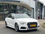 Audi A3 Limousine 2.0 TFSI S3 quattro 411PK DSG-7 PANO LED, Auto's, Automaat, Lichtsensor, 15 km/l, Gebruikt