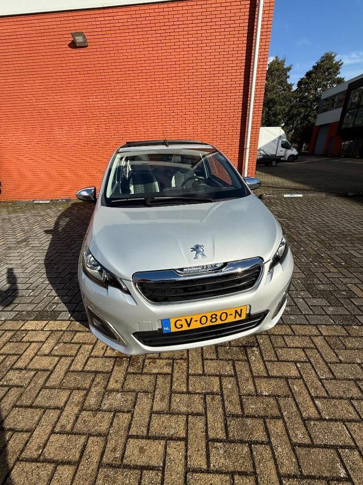 Peugeot 108 1.0 12V E-vti 51KW 5DR 2015 Grijs, Auto's, Peugeot, Particulier, ABS, Achteruitrijcamera, Airconditioning, Bluetooth