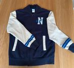 Nike Varsity Jacket, Ophalen of Verzenden, Gedragen, Maat 46 (S) of kleiner, Blauw