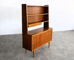 vintage wandkast | jaren 60 | secretaire | kast | Zweeds, Gebruikt, Timbeije@hotmail.com, Ophalen of Verzenden, Lemmer
