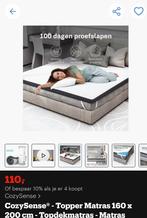 Cozysenze matras topper 160cm bij 200cm, Ophalen, Tweepersoons, Zo goed als nieuw, Matras