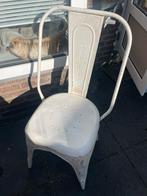 Vintage witte stoel, Huis en Inrichting, Stoelen, Ophalen, Gebruikt