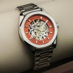 500EUR disccount Mercury Skeleton horloge, Overige merken, Staal, Staal, Polshorloge