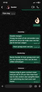 Pas op oplichter vishengels met mooie molens, Ophalen, Gebruikt, Complete set