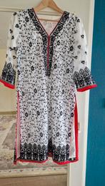 Pakistaanse, Indiase, Sare.takchita, Shalwar kameez, Kleding | Dames, Maat 38/40 (M), Overige typen, Wit, Nieuw