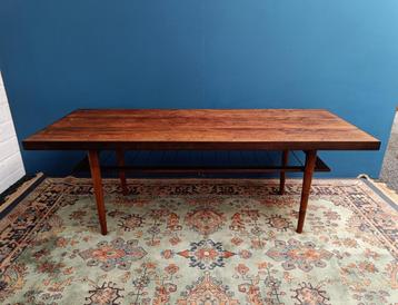 Vintage palissander salontafel, Deens design, jaren ´60 beschikbaar voor biedingen