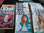 Tijdschriftenpakket: Flair, Saar, Linda alles 2025, Ophalen of Verzenden