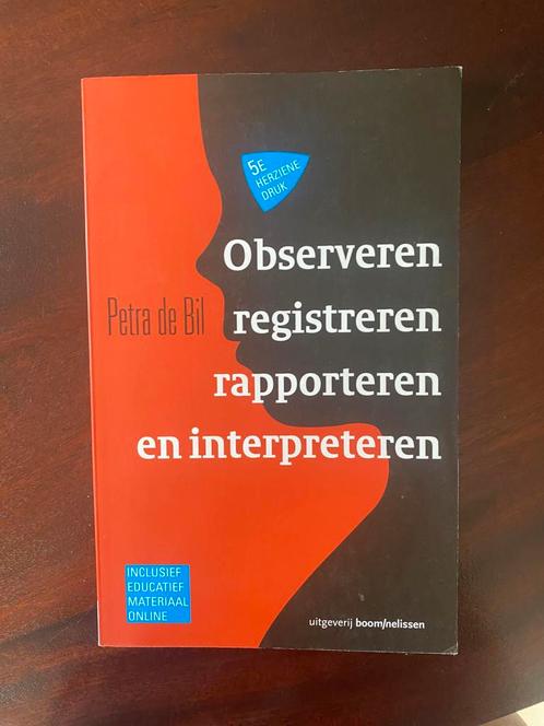 Observeren, registreren, rapporteren en interpreteren, Boeken, Wetenschap, Zo goed als nieuw, Ophalen of Verzenden