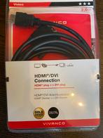 Vivanco HDMI naar dvi kabel, Audio, Tv en Foto, Audiokabels en Televisiekabels, Nieuw, 2 tot 5 meter, Optische kabel, Ophalen of Verzenden