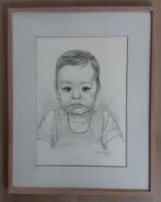 tekening kind door Alfons van Meirvenne, Ophalen of Verzenden