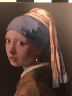 Canvas meisje met de parel., Antiek en Kunst, Ophalen