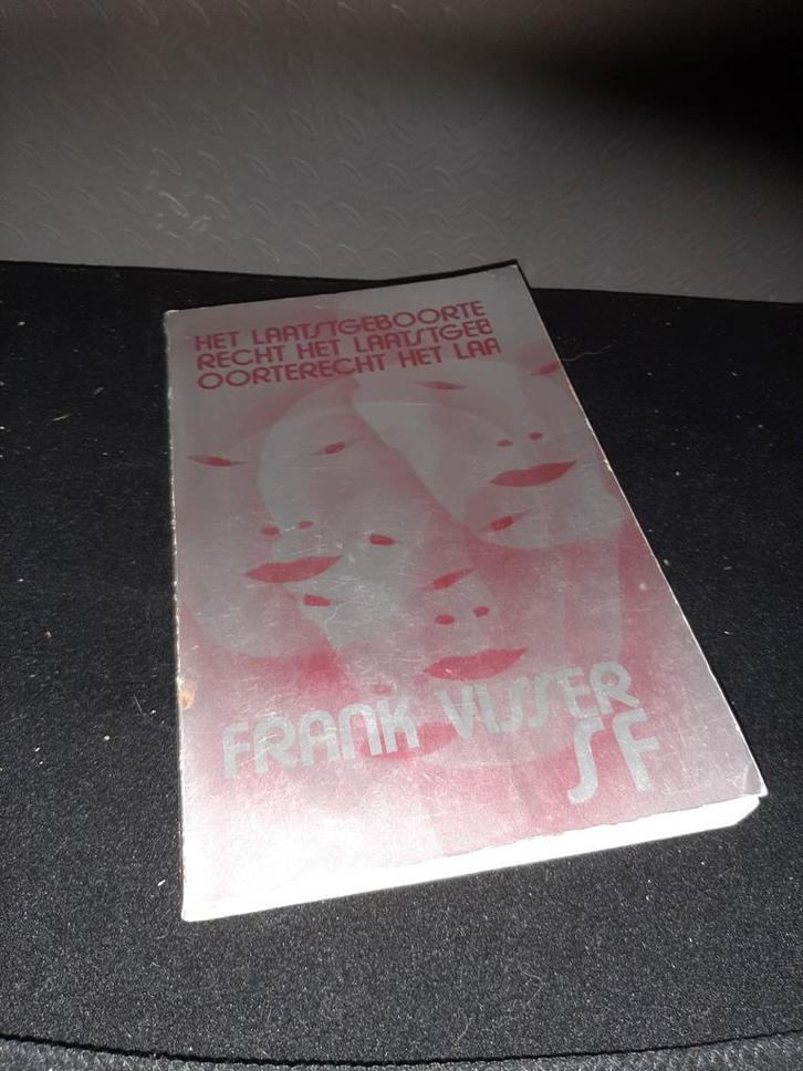 Het Laatstgeboorte - Frank Visser J.F., Boeken, Science fiction, Gelezen, Ophalen of Verzenden