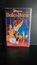 VHS Belle en het Beest, Gebruikt, Tekenfilm, Alle leeftijden, Ophalen of Verzenden