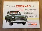 Ford Popular brochure 9/59, Ophalen of Verzenden, Zo goed als nieuw, Ford
