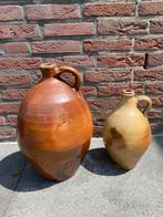 2x antieke aardewerk kruiken kruik bodemvondst, Antiek en Kunst, Antiek | Keramiek en Aardewerk, Ophalen of Verzenden