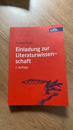 J. Vogt- Einladung zur Literaturwissenschaft, Ophalen of Verzenden, Gelezen