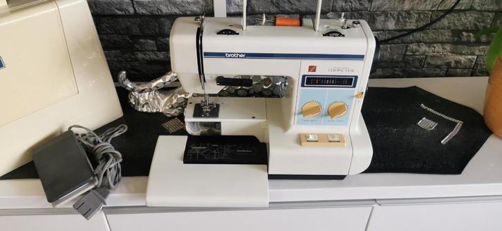Naaimachine Brother Compal Star 732 werkt goed, Hobby en Vrije tijd, Naaimachines en Toebehoren, Zo goed als nieuw, Naaimachine