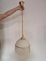 Antieke kraaltjes hanglamp, Antiek en Kunst, Antiek | Lampen, Ophalen of Verzenden