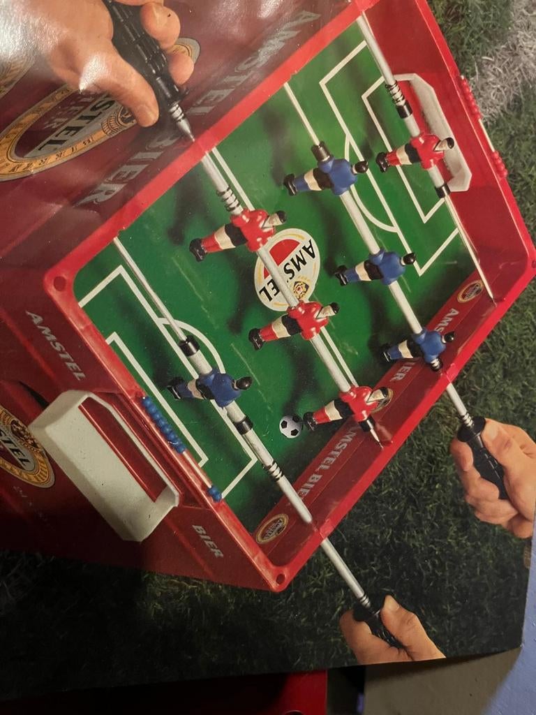 Amstel voetbal spel, Verzamelen, Biermerken, Ophalen of Verzenden