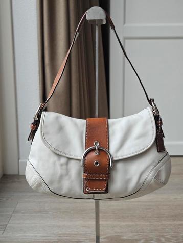 Coach Soho Flap vintage schoudertas van leer beschikbaar voor biedingen