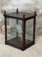 Antieke winkelkast, toonbankvitrine, Huis en Inrichting, Kasten | Vitrinekasten, Ophalen, Gebruikt, 50 tot 100 cm, Glas
