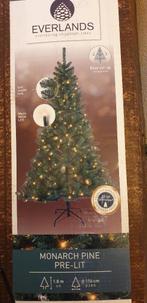 Kunstkerstboom1.80 hoog 260 lampjes Everlands Paraplusysteem, Diversen, Kerst, Ophalen, Gebruikt