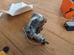 Webra T4 15cc rc methanol viertaktmotor, Hobby en Vrije tijd, Modelbouw | Radiografisch | Vliegtuigen, Gebruikt, Ophalen of Verzenden