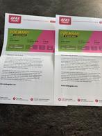 Doe maar de musical 2 plaatsen  rij1 naast elkaar 16 Oktober, Twee personen, Ticket of Toegangskaart
