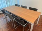 Design eettafel 210x90x75 cm | eiken | Arco, Ophalen, Gebruikt, 50 tot 100 cm, Vijf personen of meer