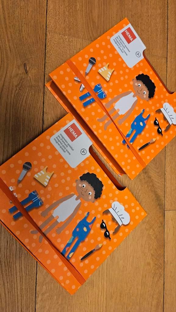 2x Hema magneetspel - samen €4, bijna volledig (zie foto), Kinderen en Baby's, Babykleding | Baby-zwemkleding, Gebruikt, Overig