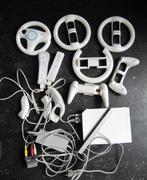 Nintendo RVL-001 Wii set met  2 controllers etc, Overige genres, 2 spelers, Ophalen of Verzenden, Zo goed als nieuw