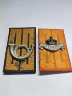 Twee oude Kraagspiegels, Verzamelen, Ophalen of Verzenden, Landmacht, Nederland