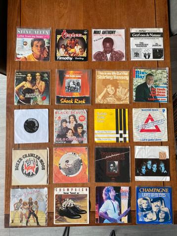 Vinyl singeltjes beschikbaar voor biedingen