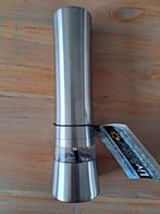 Elektrische RVS peper-/zoutmolen met lampje (Liv&Giv), Ophalen of Verzenden, Nieuw