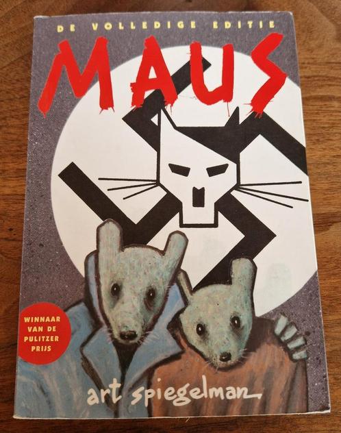 Maus - Art Spiegelman 9789054920977, Boeken, Stripboeken, Gelezen, Eén stripboek, Ophalen of Verzenden
