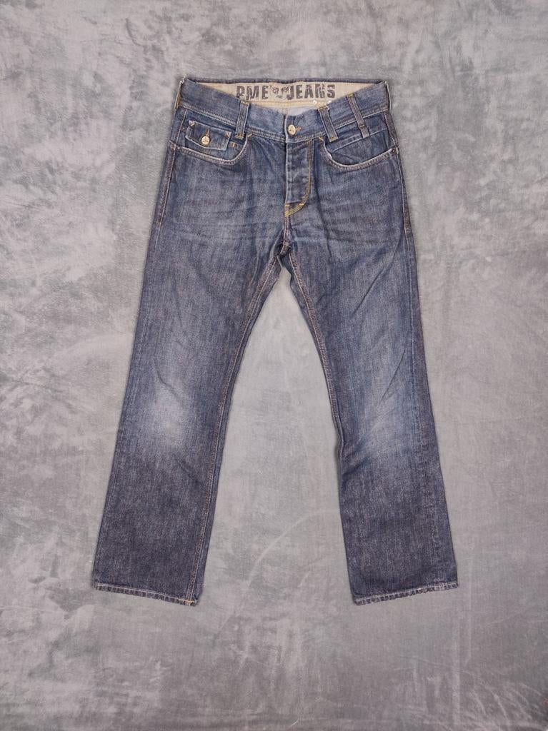 PME Legend Broek W30 L34 Blauw Pall Mall Jeans Straight Fit, Blauw, ., W32 (confectie 46) of kleiner, Ophalen of Verzenden