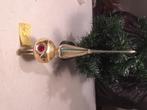 Hele mooie antieke vintage piek met 3 deuken, Diversen, Kerst, Ophalen of Verzenden, Gebruikt