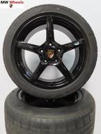 Porsche Boxster Cayman 18 inch velgen zomerbanden hg zwart, Auto-onderdelen, Banden en Velgen, 18 inch, Gebruikt, -, -