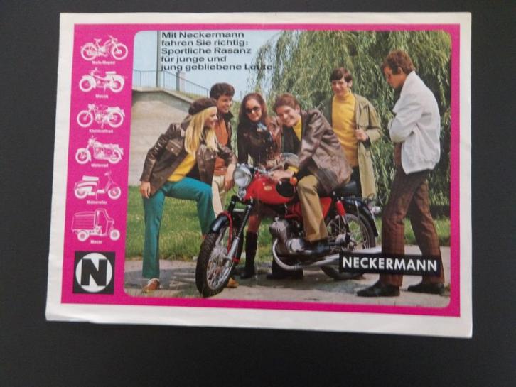 Neckermann Mofa moped kleinkraftrad motorrad motorroller etc, Motoren, Handleidingen en Instructieboekjes, Overige merken, Verzenden